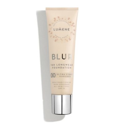 Lumene Longwear Blur Foundation 00 Ultra Light SPF15 30ml