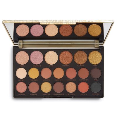 Makeup Revolution Jewel Collection Eyeshadow Palette Gilded