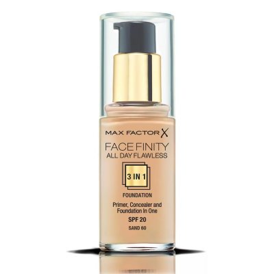 Max Factor Facefinity All Day Flawless 3 In 1 Foundation 60 Sand 30ml Demo (Leaked)